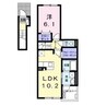 エスペランサ 1LDKの間取り