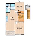 リバーアイランドの間取図
