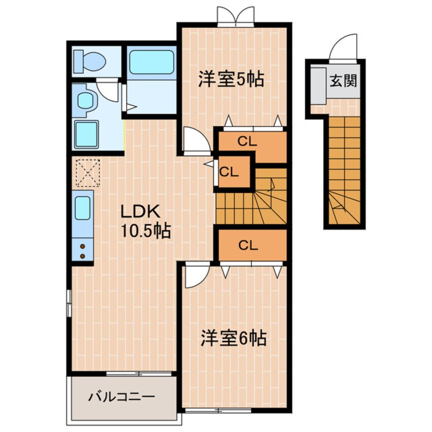 間取図 リバーアイランド
