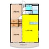 叶音 2LDKの間取り