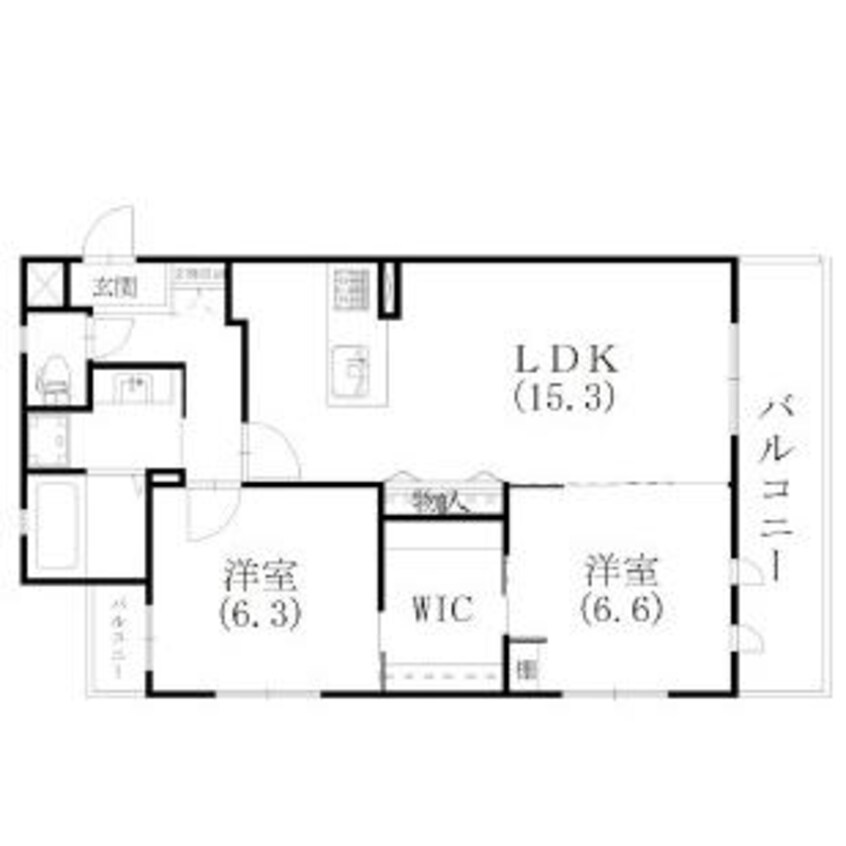 間取図 (仮称）菊川市加茂第2ドゥプランニングマンション