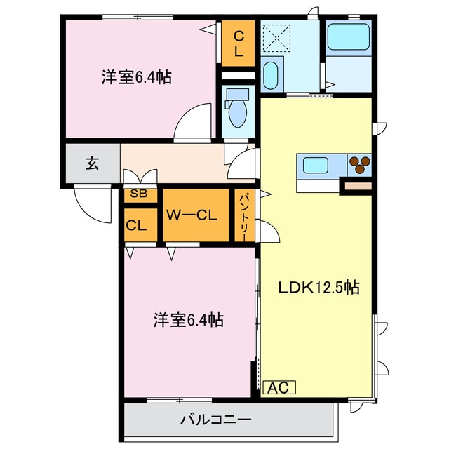 間取り図 ディアコート桜
