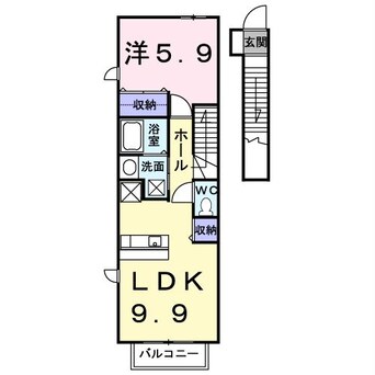 間取図 カーサ　ヴィアーレ