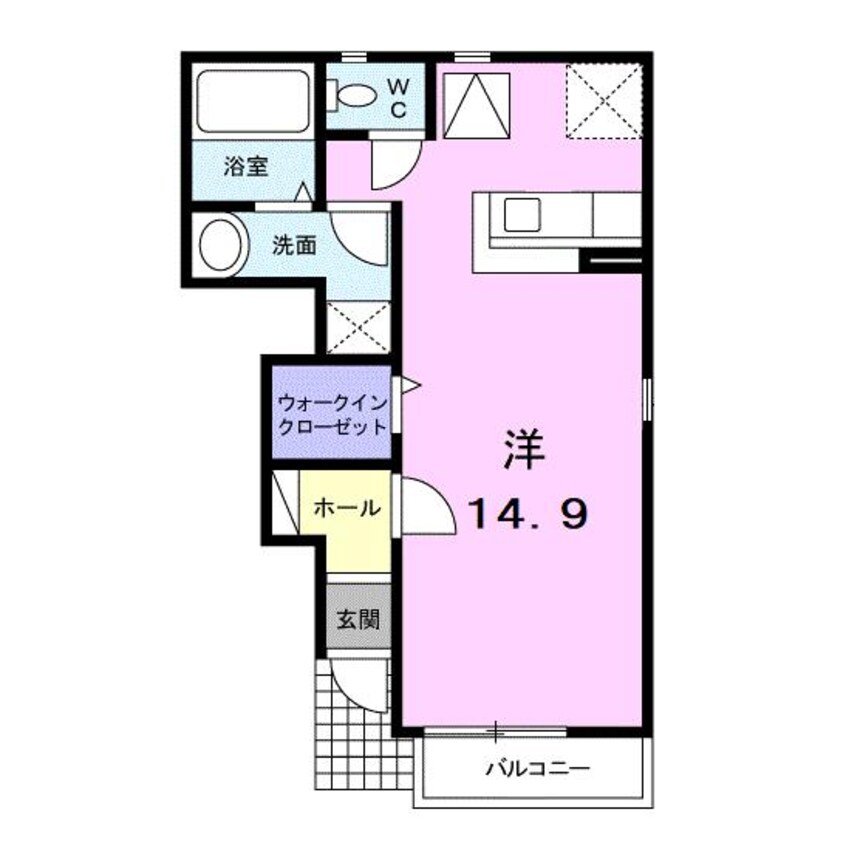 間取図 プレーヌ・ロジュマン