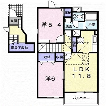 間取図 レヴェンテ２１　Ａ