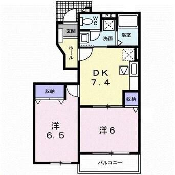 間取図 レヴェンテ２１　Ａ