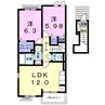 ライグッドⅣ 2LDKの間取り