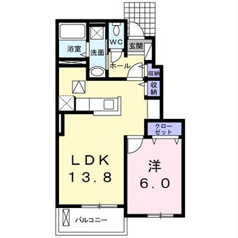 間取図 サンリット横井A