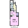 カーサ　プレッソ 1Rの間取り
