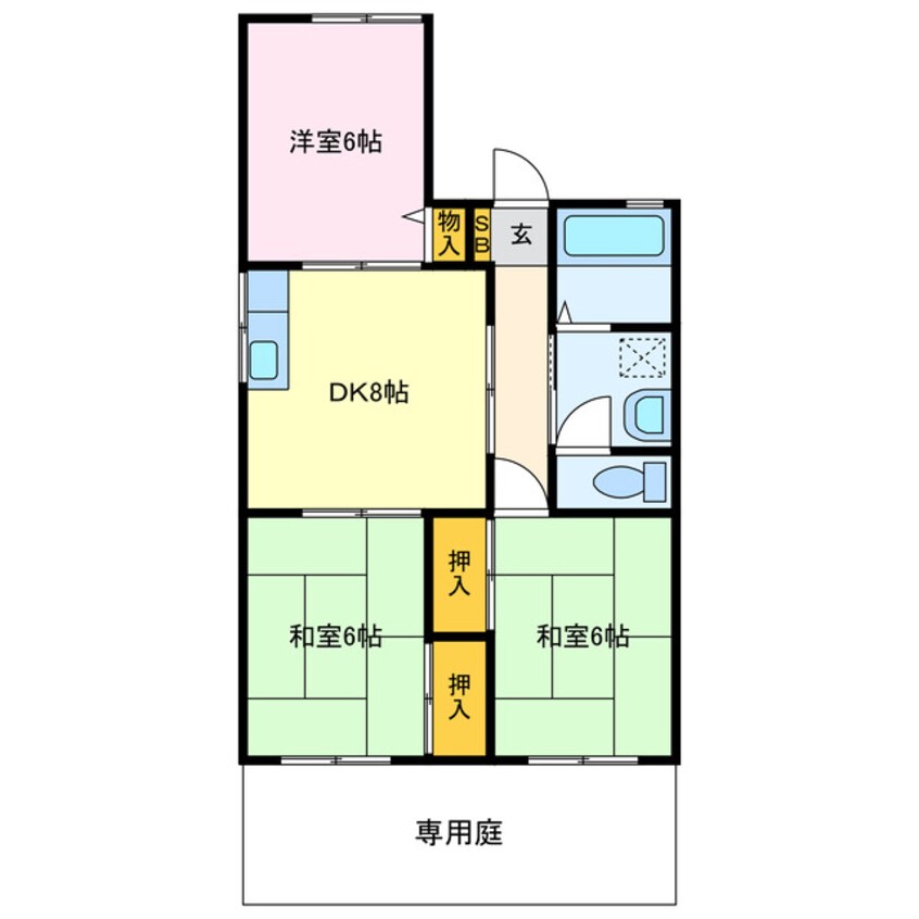 間取図 レティシア幸田町