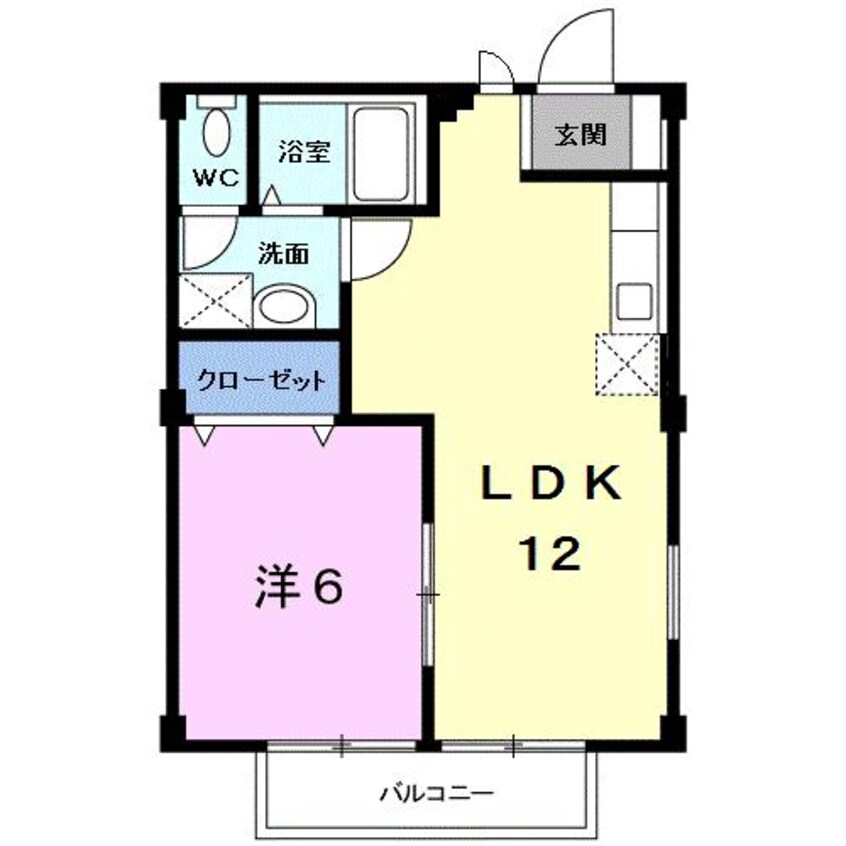 間取図 ニューシティ柴垣