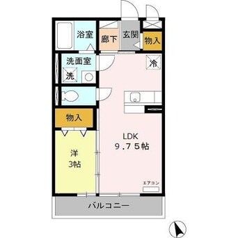 間取図 セジュールOTT’S庵