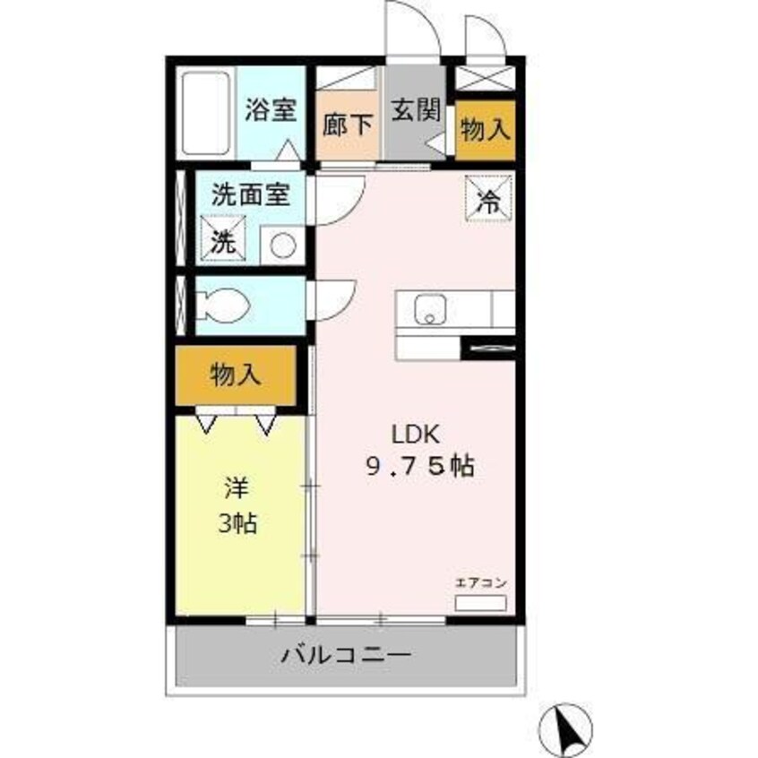 間取図 セジュールOTT’S庵