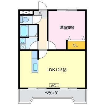 間取図 メゾン丸山