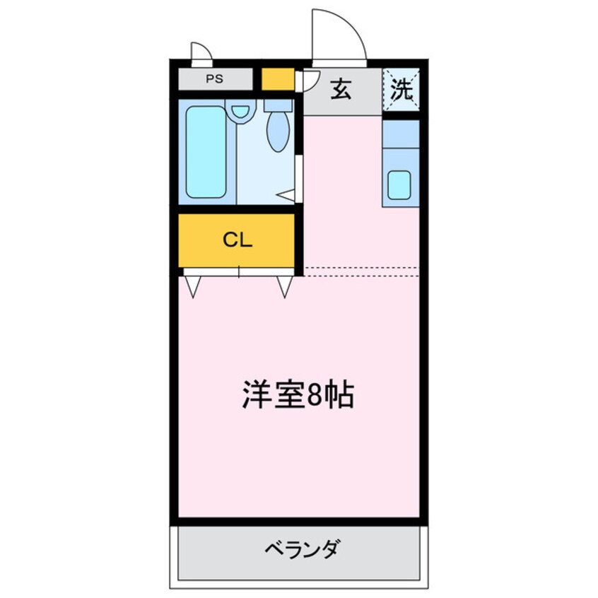 間取図 ロランジュＡ