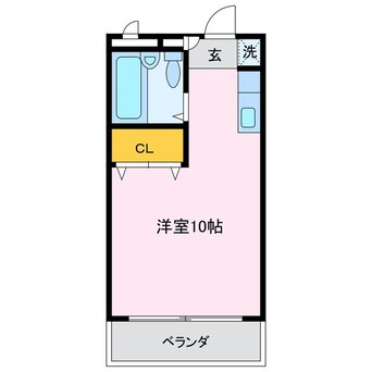 間取図 ロランジュＡ