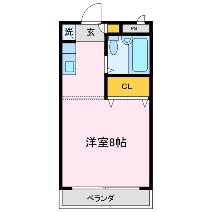 間取図 ロランジュＢ