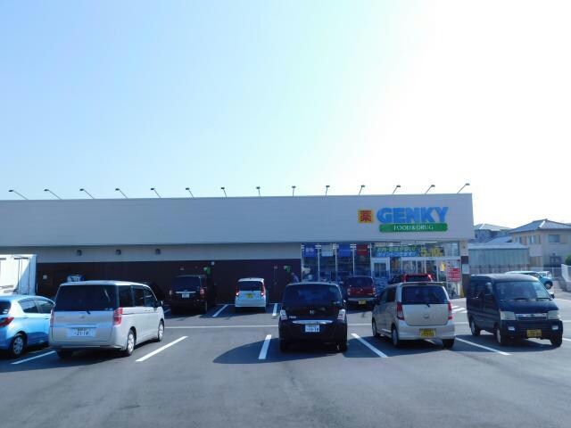 ゲンキー平田長根店(ドラッグストア)まで667m サニーハイツ平田