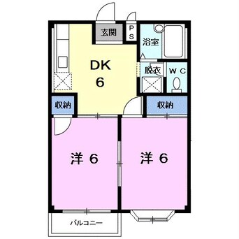 間取図 エルディム泉