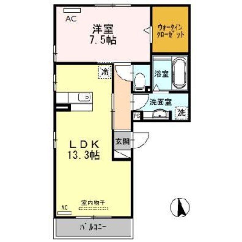 間取図 オッツ竹谷