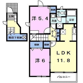 間取図 オレンジ・ガーデン