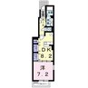 シトラス 1DKの間取り