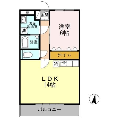間取り図 ライフイン・パストラーレ