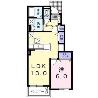 間取図 カーサ　デル　フィオーレ