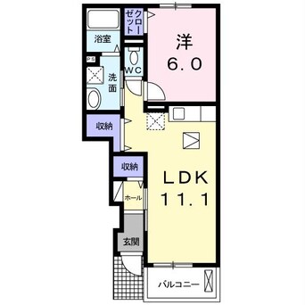 間取図 カーサ　コンフォルト
