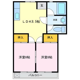 間取図 メゾン末広