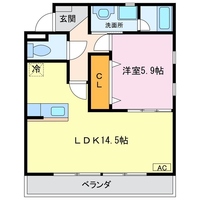 間取り図 ガーデンコートサンベリー