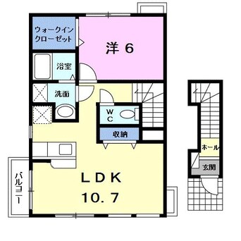 間取図 ラフィナート　イトウ