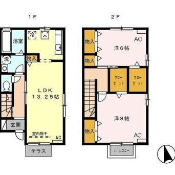 間取図 グランモア清田