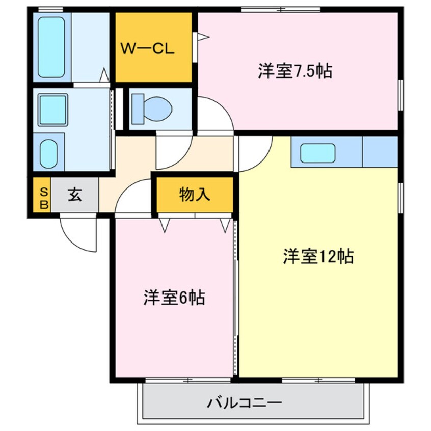 間取図 リバーサイドストリーム