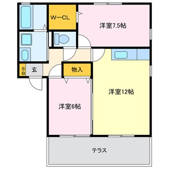 間取図 リバーサイドストリーム