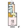 Cozy-court 1Kの間取り