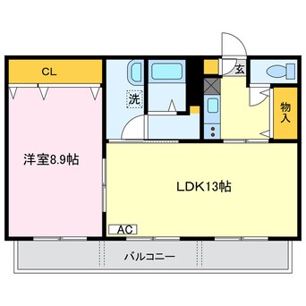 間取図 ヴェールヴィル