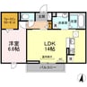 サンコート三谷 1LDKの間取り