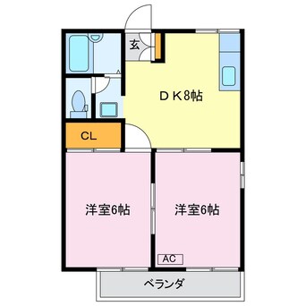 間取図 ハミングコリドールC