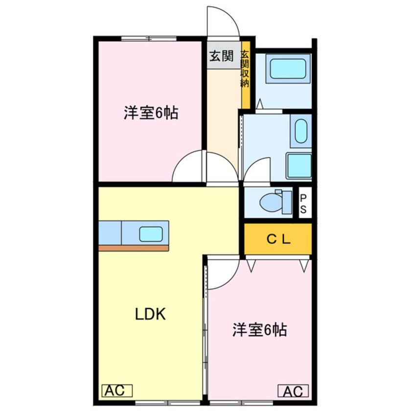 間取図 メゾン長田