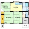 蒲郡神ノ郷町貸家 3DKの間取り