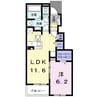 ベル・アントレ 1LDKの間取り