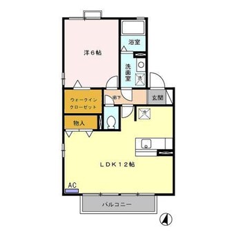 間取図 ハイツ蔵子