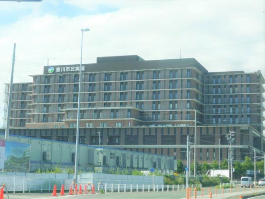 豊川市民病院(病院)まで1778m ハイツ蔵子
