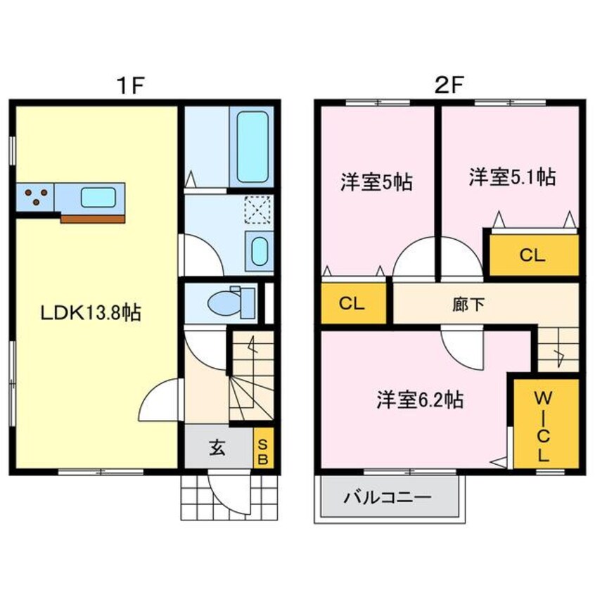 間取図 シャ・シアン