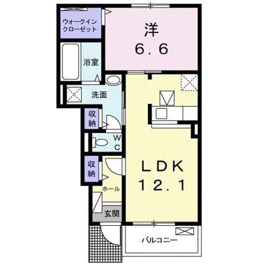 間取図 フレンドシップ