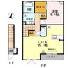 カーサ　クアトロ 1LDKの間取り