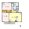 アネックス河尻　D 2LDKの間取り