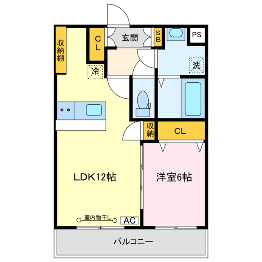 間取図 ル・シヤージュ