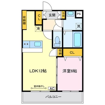 間取図 ル・シヤージュ